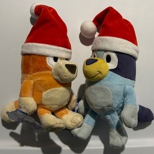 Bluey and Bingo : Bluey 7-8” Christmas Plush Brand New w/ tags